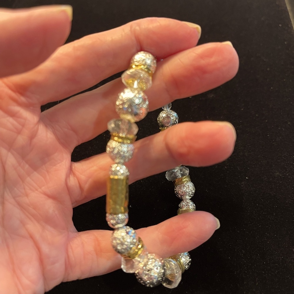 Sterling Silver and Brass Bracelet